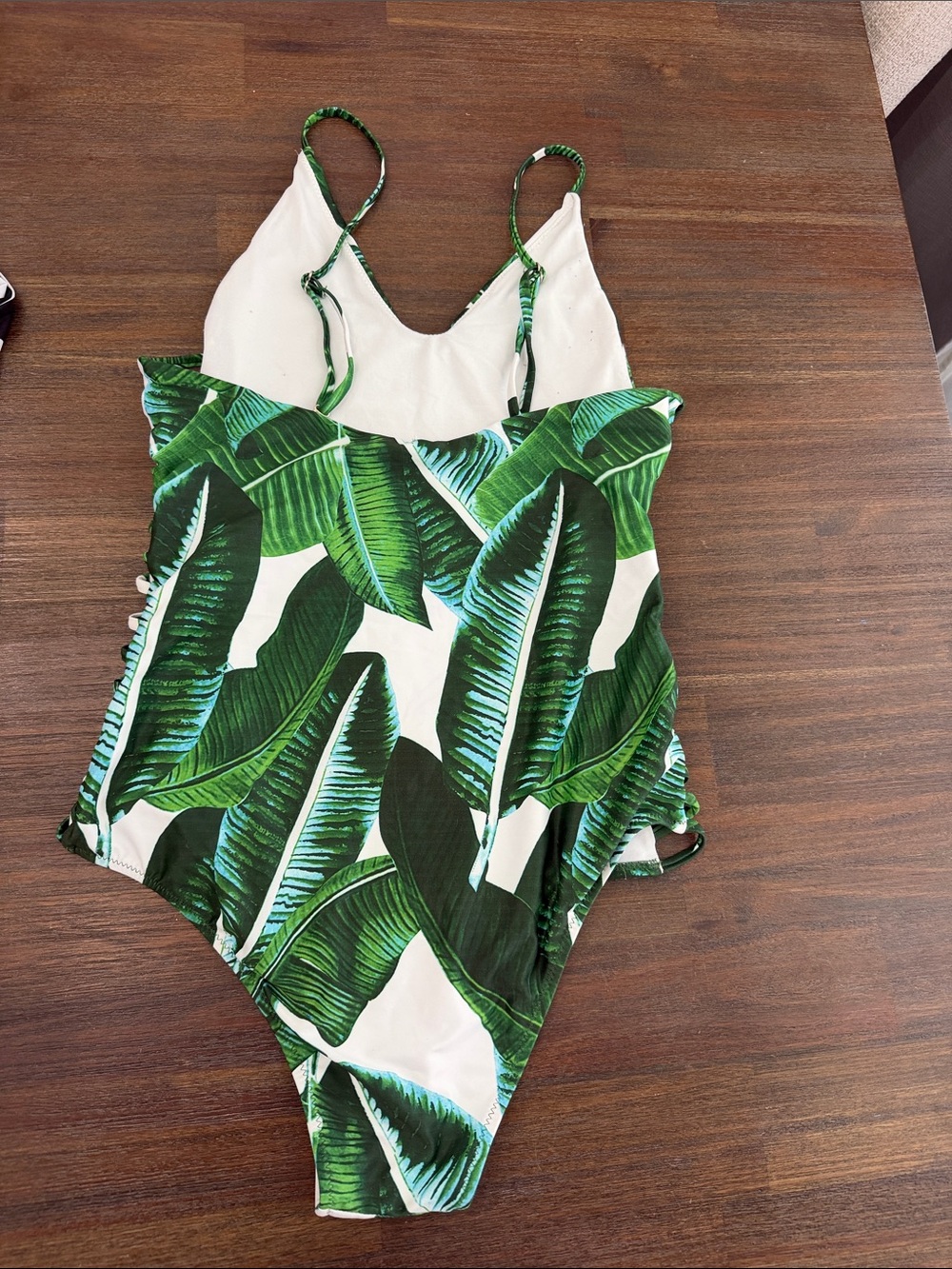 NOBO Green Tropical Leaf One-Piece Swimsuit - Picture 2 of 4